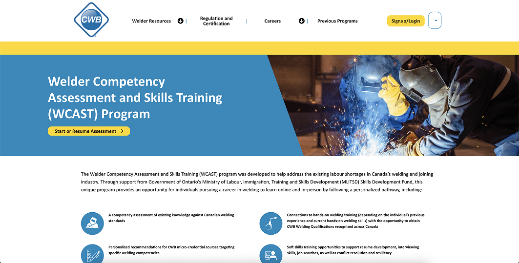 Canadian Welding Bureau challenge image 0